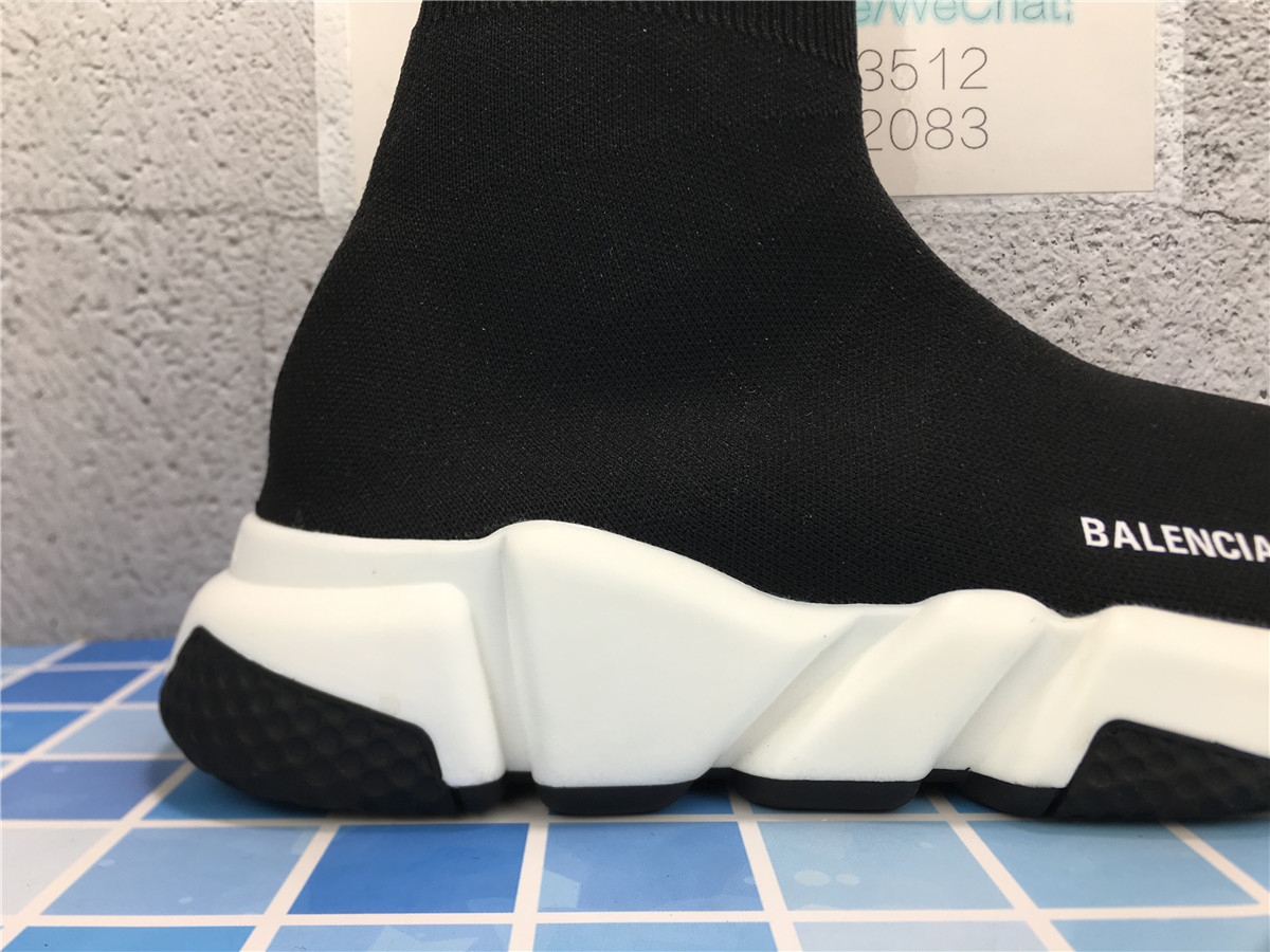 Balenciaga Speed Trainer Black White